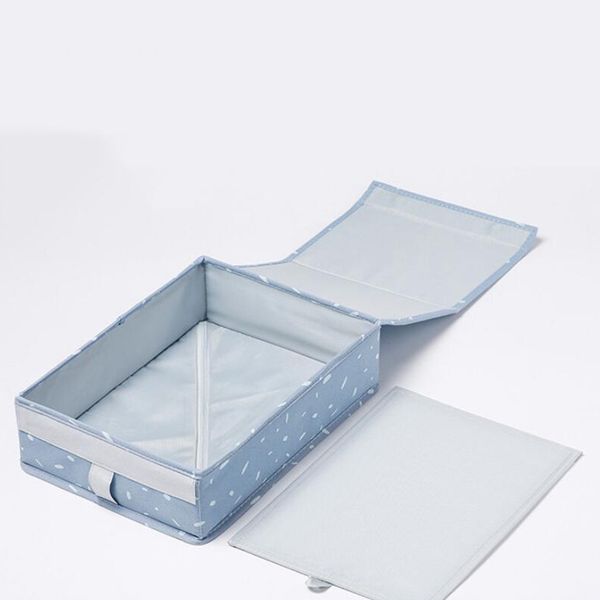 

горячая новая washable белье ящик для хранения складная носки ящик для хранения ящика бюстгальтер отделка главная отделка