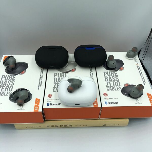 

2020 new arrived wireless earphones t120 true bluetooth headphones with touch control 4color in stock headphone wireless drop shipping