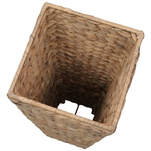 

garden planters 3 pcs water hyacinth brown garden sets