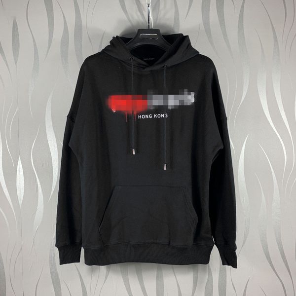 

palm european and american sizes angel, cotton long-sleeved hoodie for men and women, graffiti sweater hip-hop hoodie tide, Black;brown