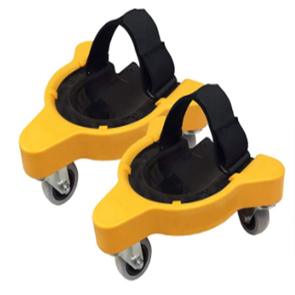 

360 degree roller casters gliding protection auto rolling knee pads