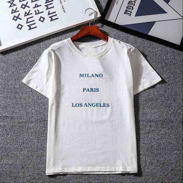 

womens mens t shirt with brand letter print asian size 2020 designer tees short sleeve casual t-shirt s-2xl xy1881701, White;black