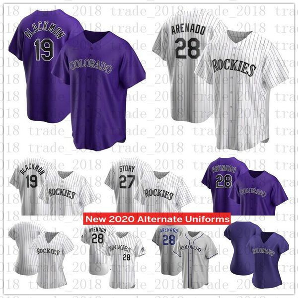 

colorado 2020 rockie nolan arenado charlie blackmon trevor story garrett hampson daniel murphy ian desmond dahl jersey men women youth 06