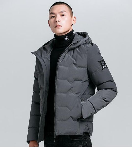 

модные дизайнерские куртки для мужских пальто зима с длинным рукавом с капюшоном молодежная верхняя одежда толстая одежда 3 цвета m-4xl, Black;brown