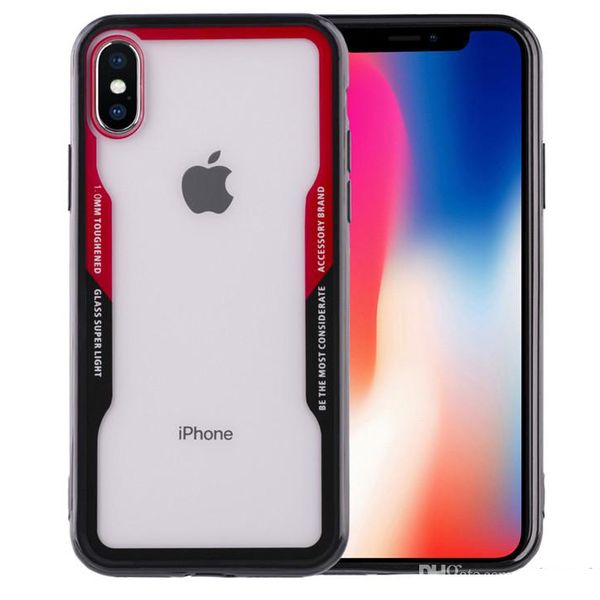 

Назад Акриловая Мягкая силиконовая Край Cradle Design Soft TPU + PC противоударный чехол Про