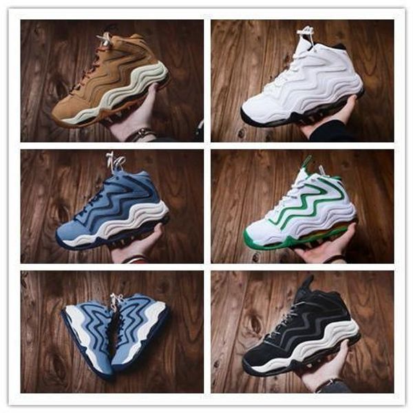 

2019 sale scottie pippen 1 uptempo og wheat work blue vast grey sports basketball shoes black white blue mens sneakers