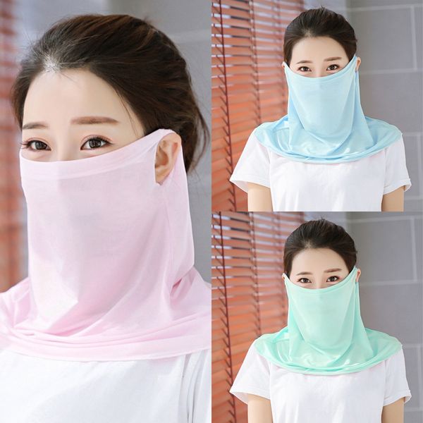 

sboao 233 style scarf headband bandana multifunctional scarf seamless face mask tube ring printed men women, Black