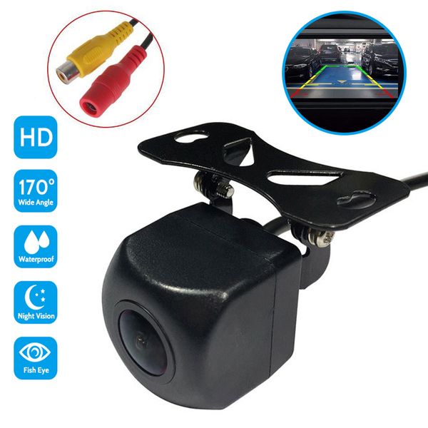 

full hd rear/front view car camera with cable 170Â° wide angle night vision reverse camera parking monitor waterproof set