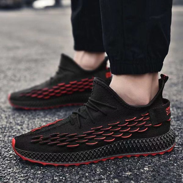

men sneakers men running shoes for women comfortable air mesh outdoor sport shoes basket femme zapatillas hombre deportiva f65, Black
