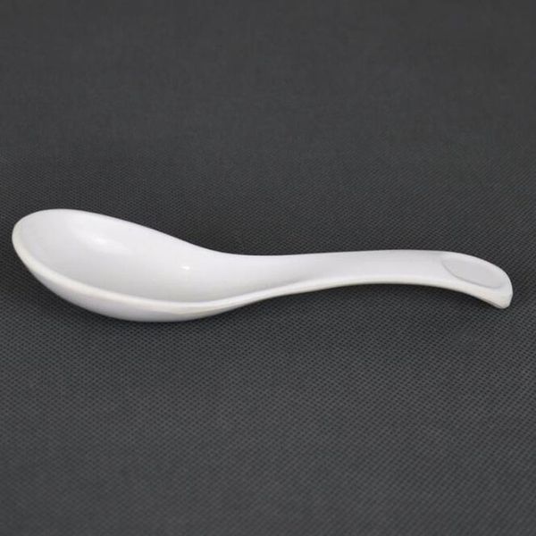 Imitação Porcelana Louça Tradicional Chinesa Pequeno Cadeia De Sopa Cadeia Restaurante Com Melamina Colher A5 Talheres ZC0616