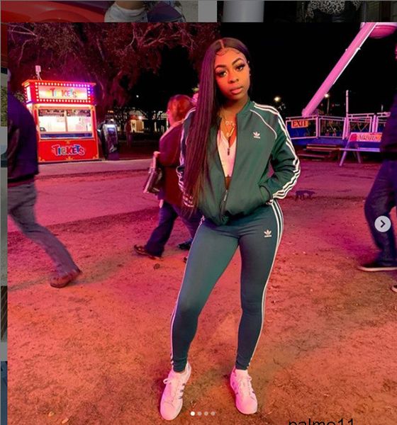 

women letter embroidery tracksuit long sleeve trend t shirt + pants leggings 2pcs set jogger outfit sportswear clothes suit 0mfz, Gray