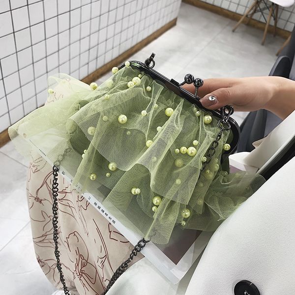 

female crossbody bags for women 2020 quality leather handbag sac main ladies lace beading shoulder messenger bag