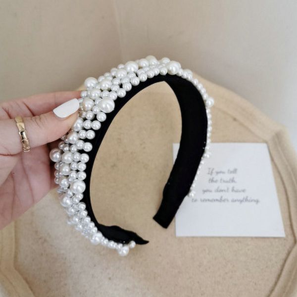 

полосы 79g вес broadside gorgeous pearl волос стиль new hair 2019 с ободки продажа блек диапазона волос qvjto, Black;brown