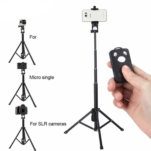 

yunten 1688 3in1 bluetooth remote shutter handle selfie stick mini table tripod for ios android iphone samsung smartphone gopro