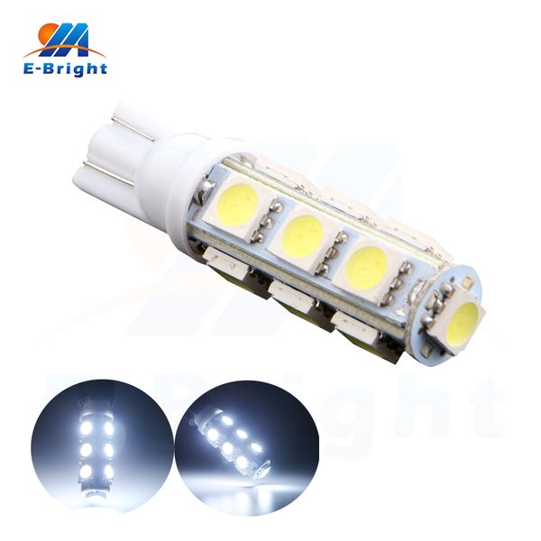 

30 pcs/lot t10 w5w 18 smd led wedge bulbs car interior instrument reading door lamps clearance lights 12v dc