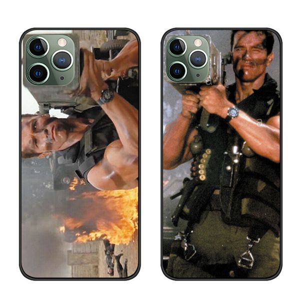 

Чехол для iPhone 11 PRO Iphone 11 про макс Case Противоударный чехол Арнольд Шварценеггер COMMAN