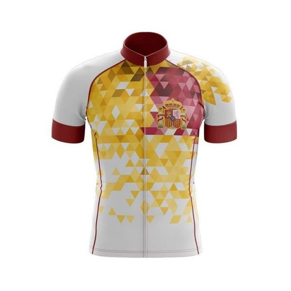 

испания team велосипед мужчина летом короткий рукав костюм mtb джерси наборы ropa велосипед велоспорт одежда велосипеды открытого костюм, Black;blue