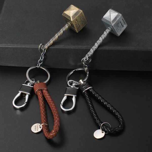 

the quake tor thor keychain pendant foreign trade jewelry, Silver