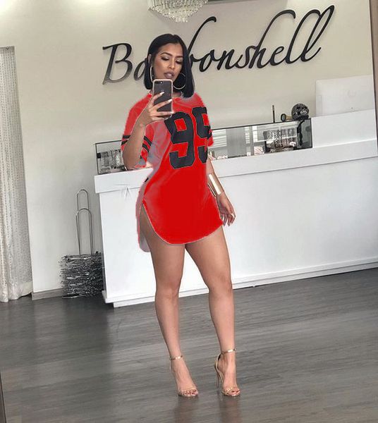 

Womens Summer Sexy Mini Dresses Digital Print Crew Neck Short Sleeve Clothing Women Fashion Casual Clothing