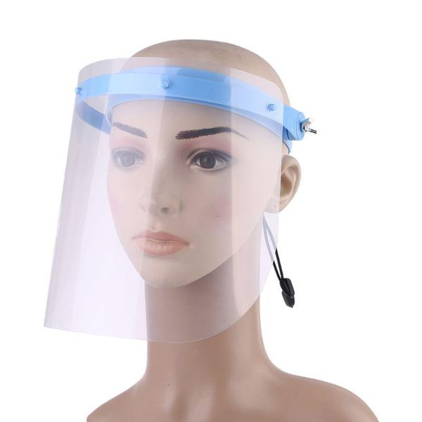 

tablets multipurpose transparent removable protective anti splash dust -proof full face cover mask visor shield in stock 10pcs/lot, Silver