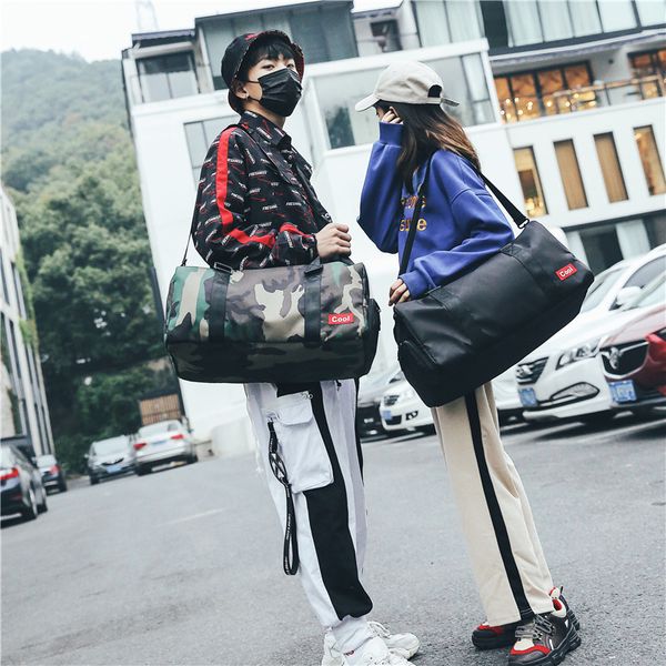 

outdoor professional large sports bag gym bag men women independent shoes storage training portable shoulder fitness