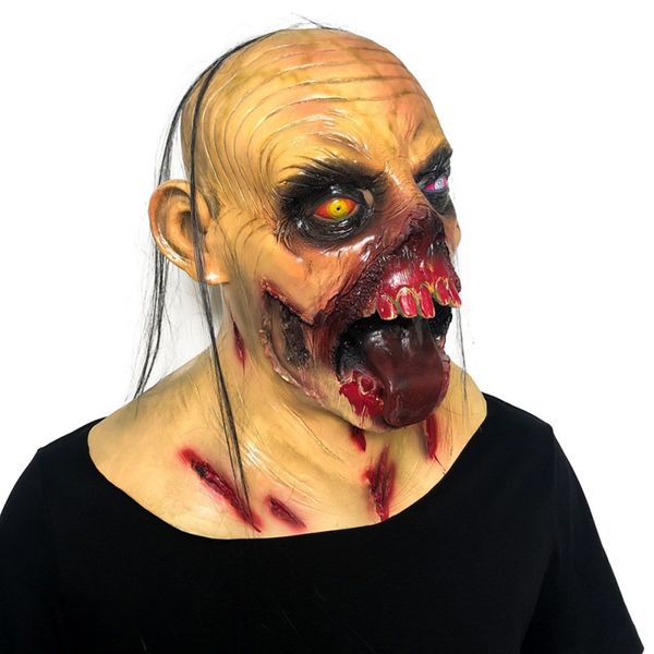 

halloween zombies festival party supplies halloween horror tricky charlie mask cosplay dress up props decoration dropship