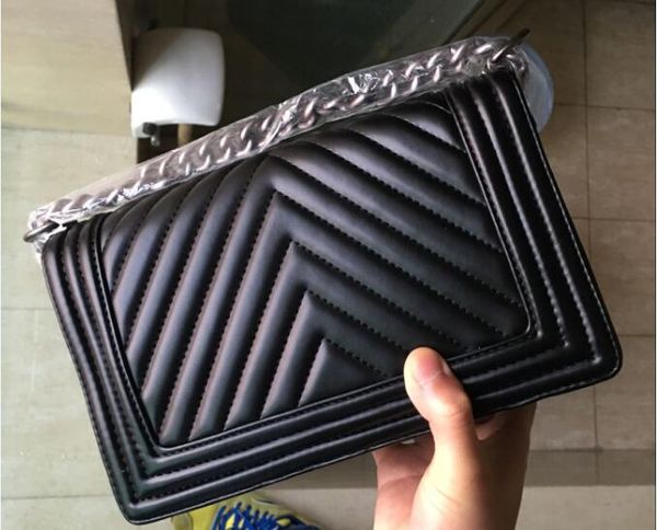 

Cla ic leather black gold ilver chain bag handbag houlder bag tote bag me enger bag 6078