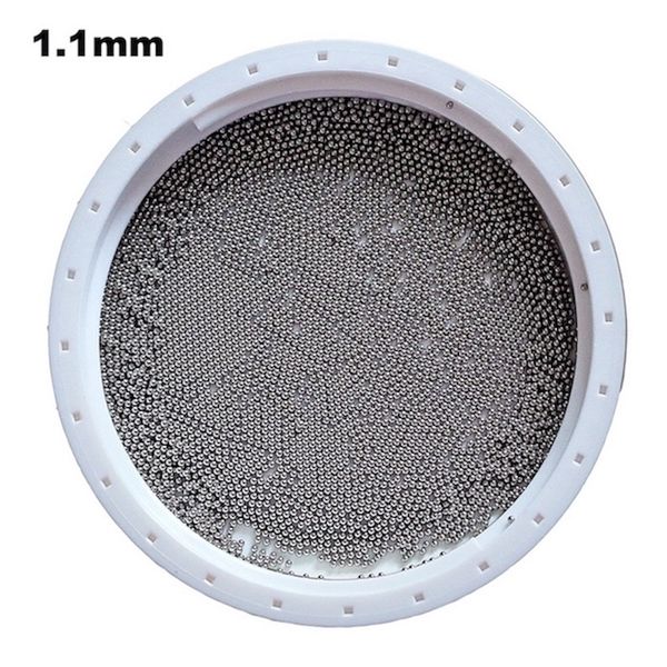 

1.1mm 304 stainless steel balls for bearings, pumps, valves, sprayers, used in foodstuff, aerospace and military industry