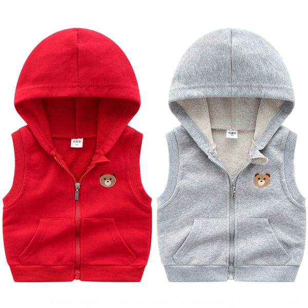 

children's hooded autumn boys' and girls' baby waistcoat children's hooded vest autumn boys' and girls' vest b, Camo