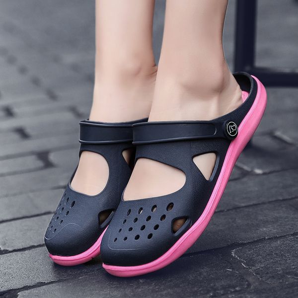 

original classic clogs garden flip flop water shoes women summer beach aqua slipper outdoor swimming sandal multi-princess shoes