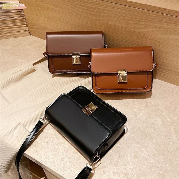 

h15 new vintage women flap fashion casual leather shoulder bags lady crossbody messenger bag elegant envelop clutch purse