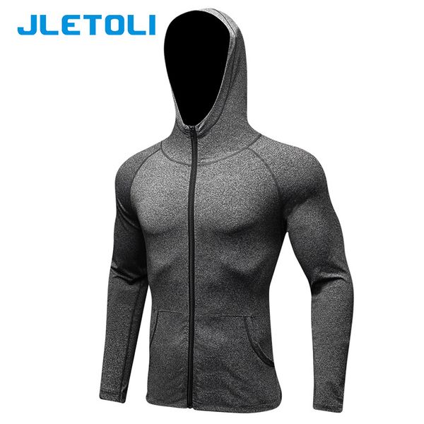 

jletoli running sport jacket men breathable quick dry yoga fitness jerseys sports wind coat comfortable sweatshirts, Black;red
