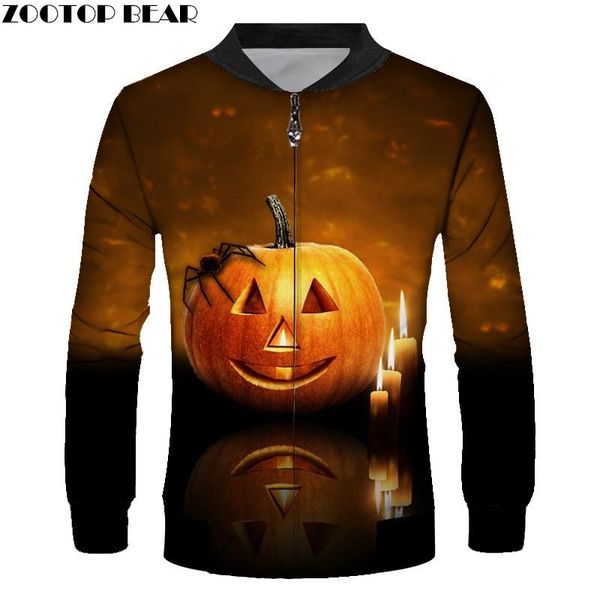 

halloween men's jacket cosplay streetwear autumn winter sweatshirts men long sleeve zipper new year clothing, Black;brown