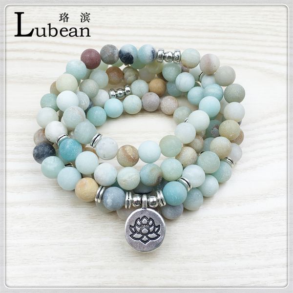 

5 pieces discount price of matte amazonite bracelet, Black