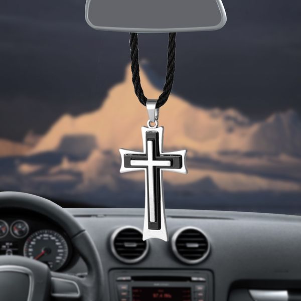 

bemost car pendant jesus crucifix cross hanging ornaments automobiles rearview mirror suspension decoration auto styling gifts