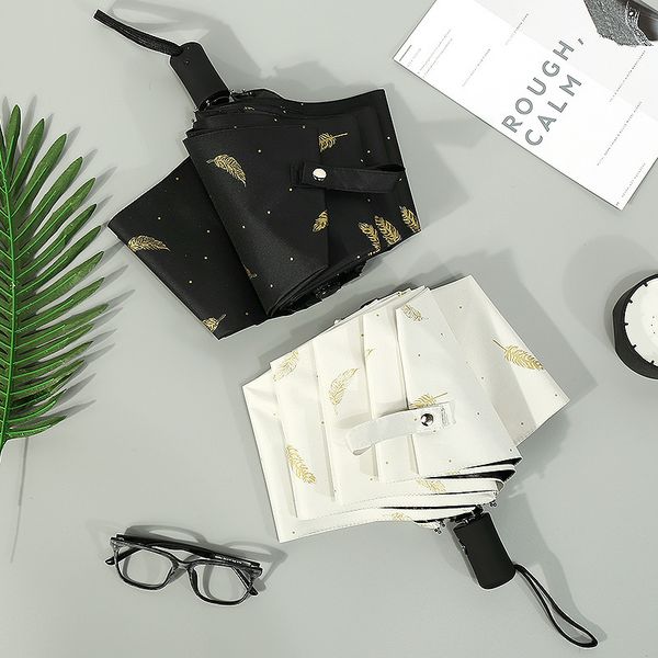 

mini folding women umbrella rain men black summer umbrella pocket parasol girls anti-uv waterproof travel 2019 new