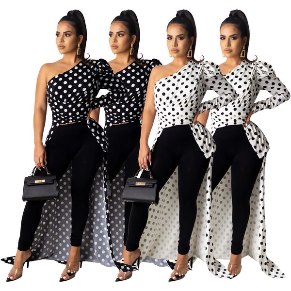 

fashion t-shirt women's 49d9199 after casual point irregular short sleeve printing t-shirt wave women's jacket long fikqa, Black