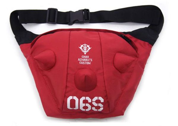 

fashion gundam bag waist anime stundent schoolbag shoulder messenger bags