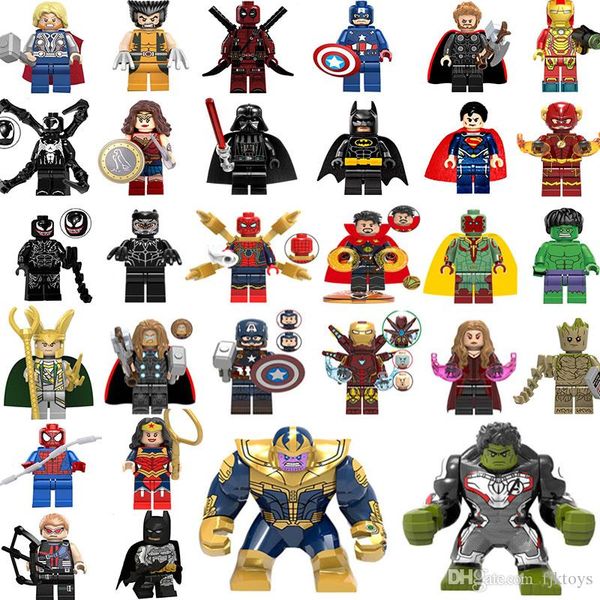 

new super hero mini figures blocks marvel avengers doctor strange spiderman ironman black panther building blocks kids gifts