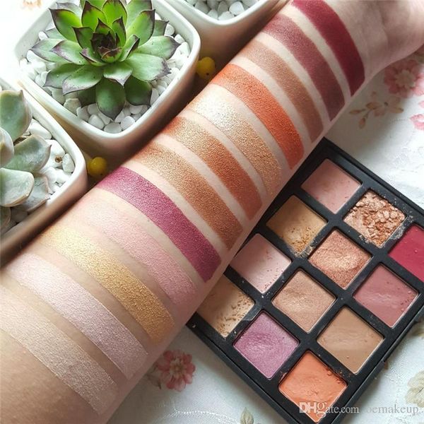 

12 colors eyeshadow palette make up palette shimmer nature glow pigmented eye shadow set cosmetics sombra maquiagem profissional completa
