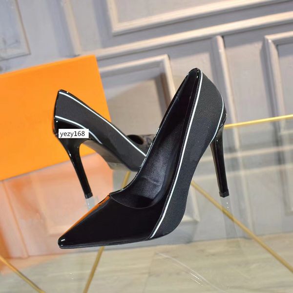 

high-quality high heel women leather dress shoes designer black stiletto heel shoes women wedding party dress shoes us 6