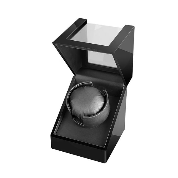 

корпус часов автоматический поворот дисплея дело shell clockwise защитная крышка рамы организатор прочный противоударный watch winder, Pink;blue