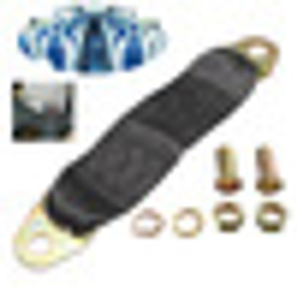 

7pcs universal 23cm black seat belt extension safety extender buckle with bolt nut washer auto accessories