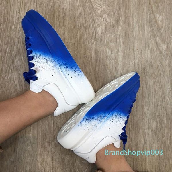 

2019 designer speed trainer fashion luxury men womens sock shoes black white blue oreo flat mens sport runner sneakers size 35-46