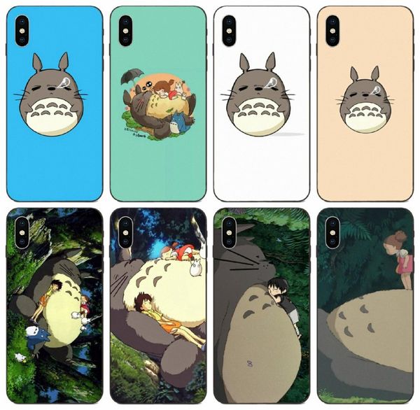 

[tongtrade] sleeping totoro case for iphone 11 pro x xs max 8s 7s 6s 5s plus galaxy s6 s7 s8 s9 s10 honor 7a pro lg k40 k50 anti slip case