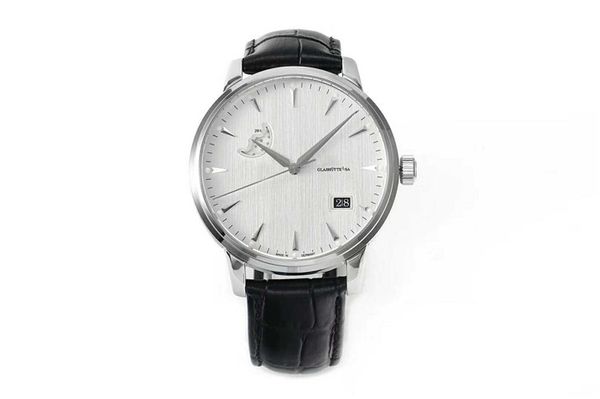 

senator sapphire watch mens steel mechanical watch automatic automatic stainless watches phase cal.3604 crystal 316l date moon cdshh, Slivery;brown