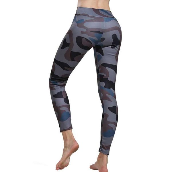 

women camouflage yoga pants lady training leggings camo high waist running fitness leggings yoga pants, White;red