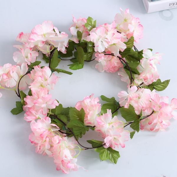 

artificial flower fake floral vine leaf hanging home room diy decoration for bouquet birthday party ornament