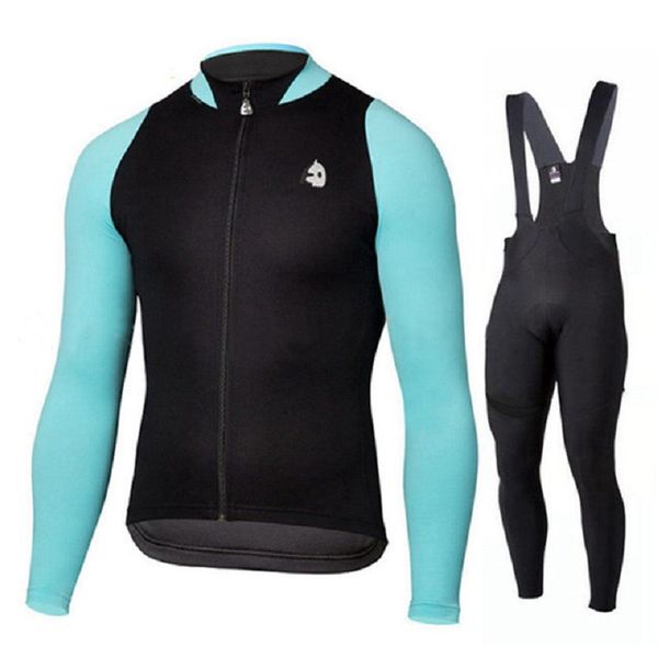 

2020 pro команда etxeondo задействуя джерси одежда осень northwave мужской длинный рукав костюм дышащий на открытом воздухе езды на велосипе, Black;blue