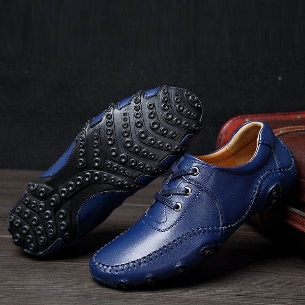 

trend men loafers shoes 2020 new men's casual shoes male fashion moccasins boat footwear male slip-on leisure men's 47, Black